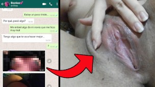 Le dije a mi mejor amiga por WhatsApp que estaba triste y me mandó esto…