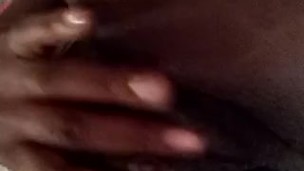 Hot ebony getting ready 2 fuck